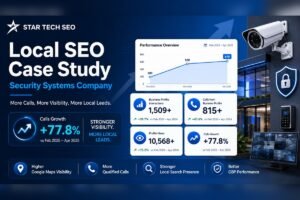 Local SEO Case Study: Local Growth for a Security Systems Solutions Company